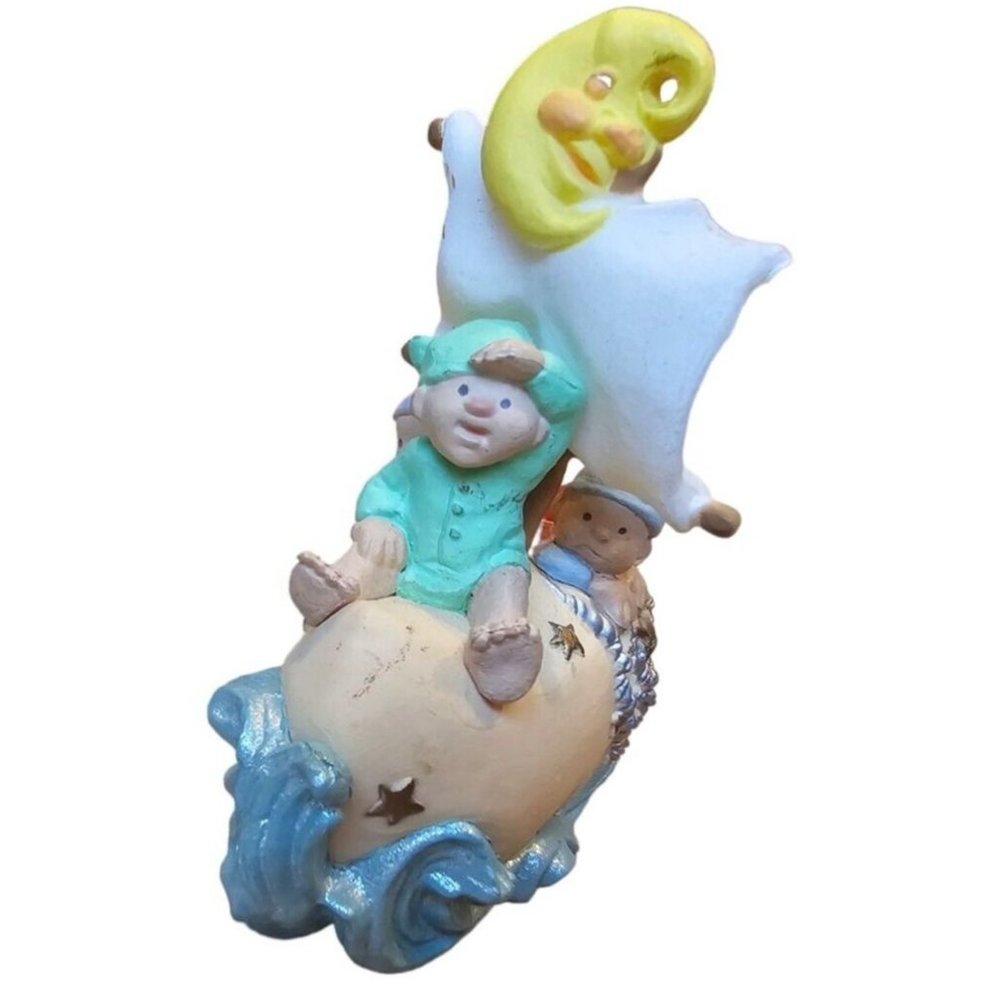 Hallmark Keepsake Wynken Blynken Nod Christmas Holiday Ornament 1986 LOOSE
